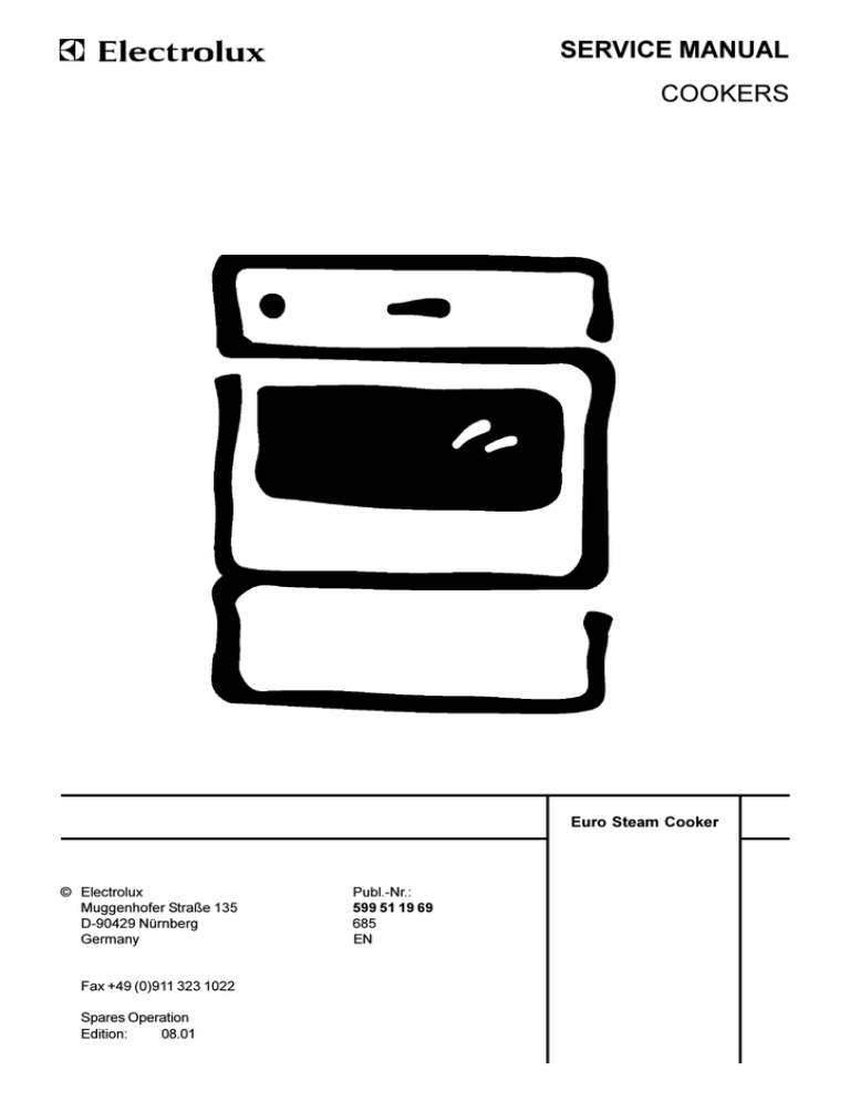 Electrolux EBSL70TC.3 User manual Electrolux EBSL70TC.3 User manual
