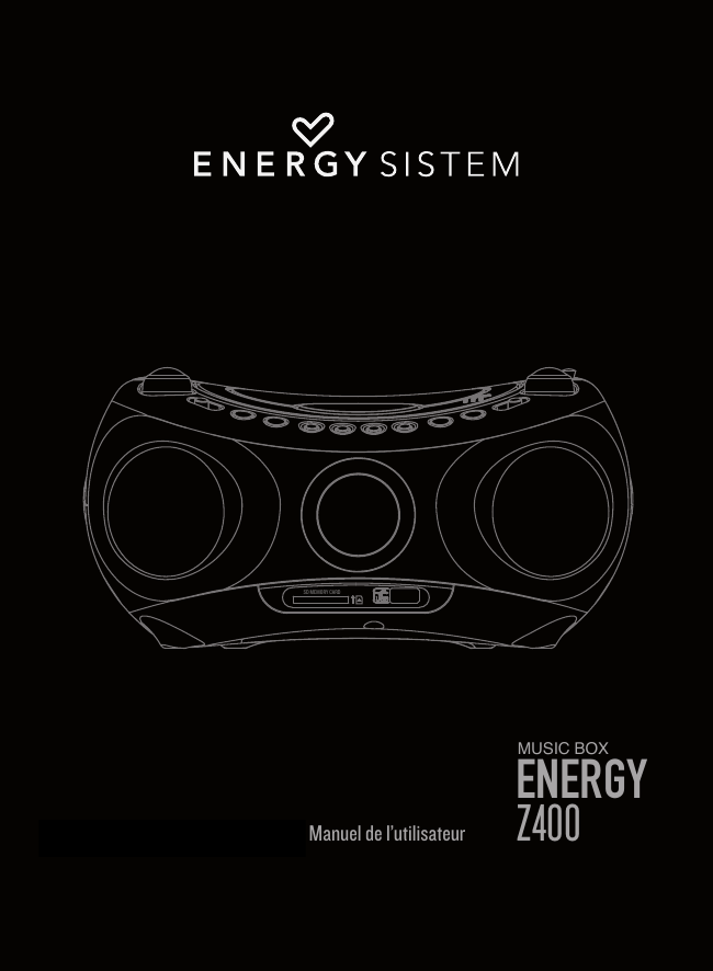 ENERGY SISTEM Z400 User manual ENERGY SISTEM Z400 User manual
