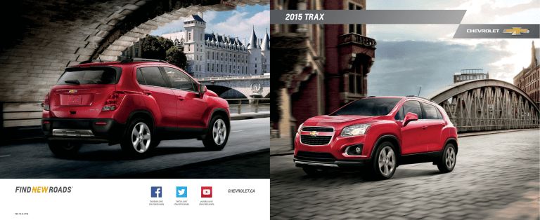 Chevrolet Trax User manual Chevrolet Trax User manual