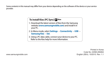 Samsung GT-S5253 User manual | Manualzz