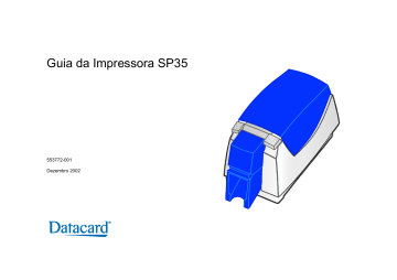 DataCard | 553772-001 | Manual do usuário | Informações sobre a Impressora SP35 | Manualzz