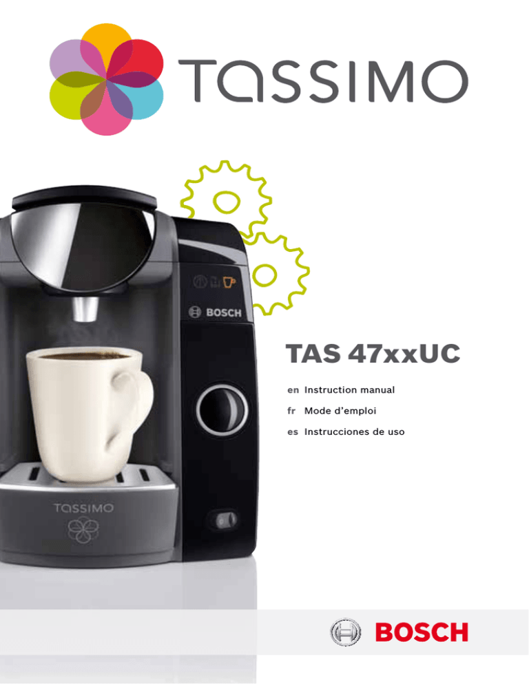 Bosch TAS 20xxUC User manual Bosch TAS 20xxUC User manual