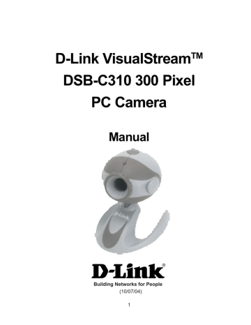 D-Link VisualStream DSB-C110 manual | Manualzz