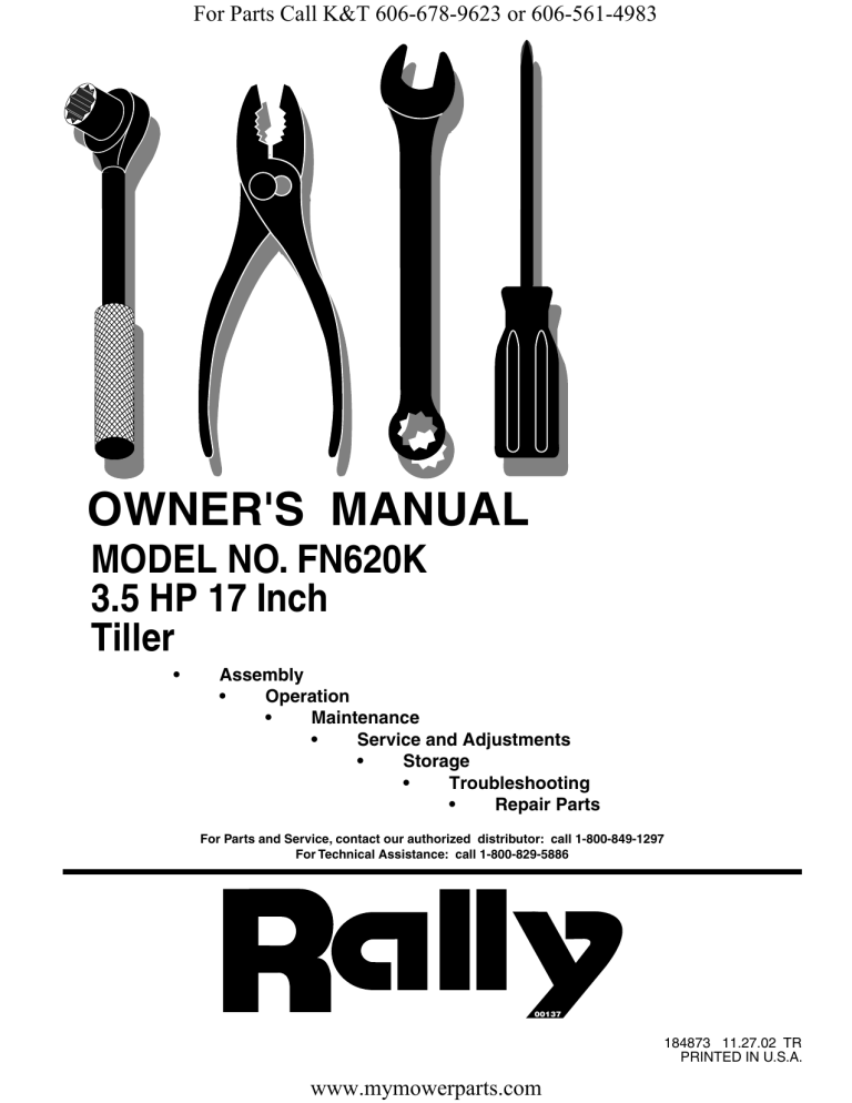 Electrolux FN620K Owner`s manual Electrolux FN620K Owner`s manual