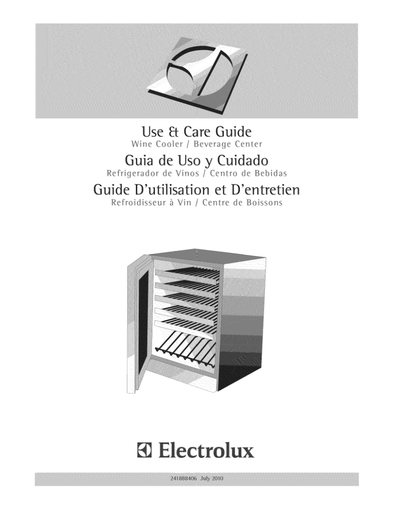 Electrolux 5303918374 Use & care guide Electrolux 5303918374 Use & care guide