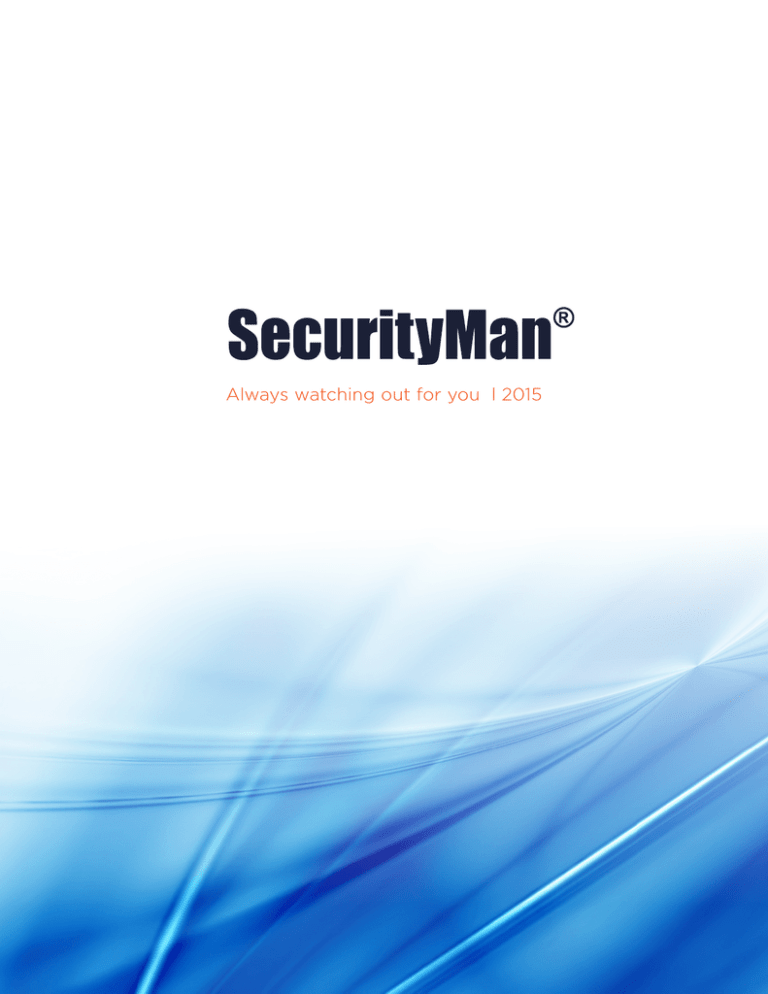 SecurityMan DigiLCDDVR Series Specifications SecurityMan DigiLCDDVR Series Specifications
