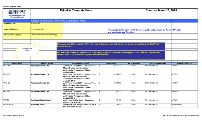 promethean PRM-35A User manual promethean PRM-35A User manual