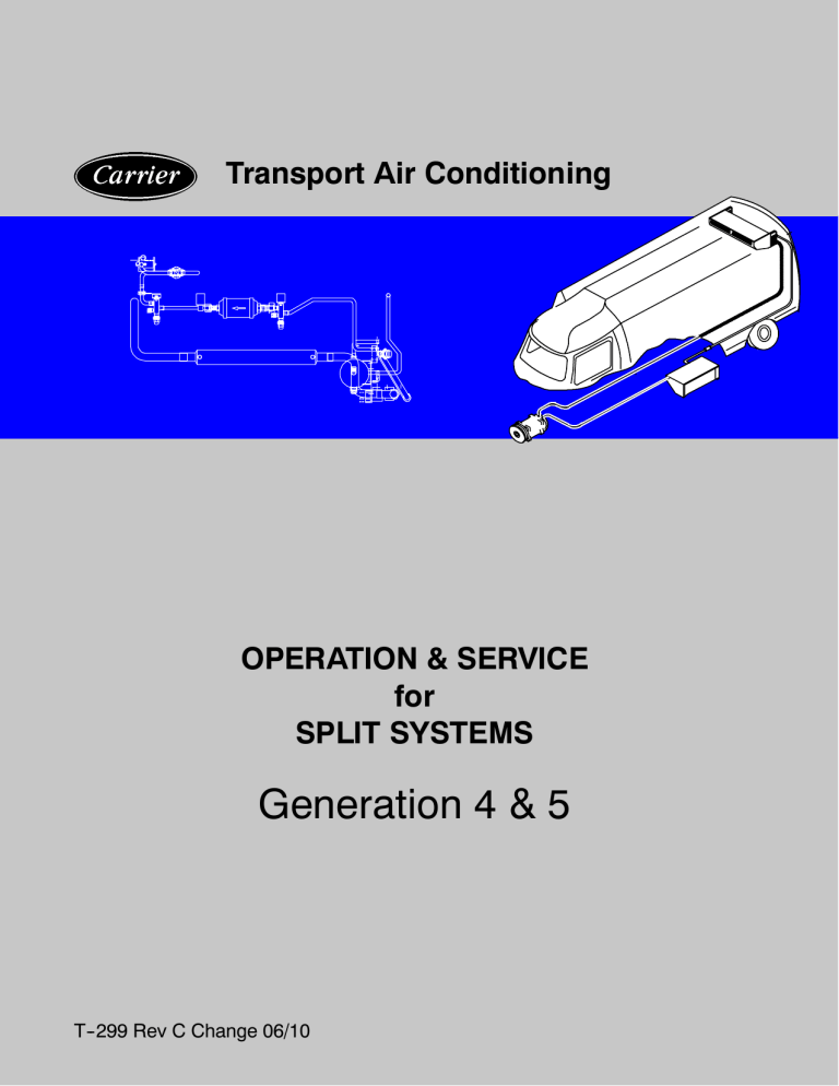 Carrier GEN IV Service manual Carrier GEN IV Service manual