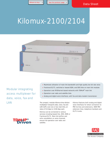 D-Link | DIM-128 - 56 Kbps Fax | User manual | Kilomux-2100/2104 | Manualzz