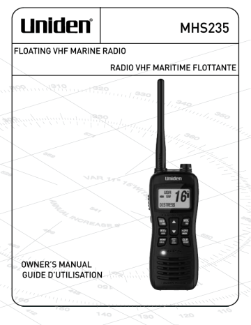 Uniden MHS235 Owner`s manual | Manualzz