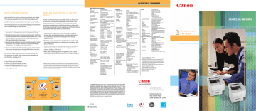 Canon Laser Class 700 Series User manual Canon Laser Class 700 Series User manual