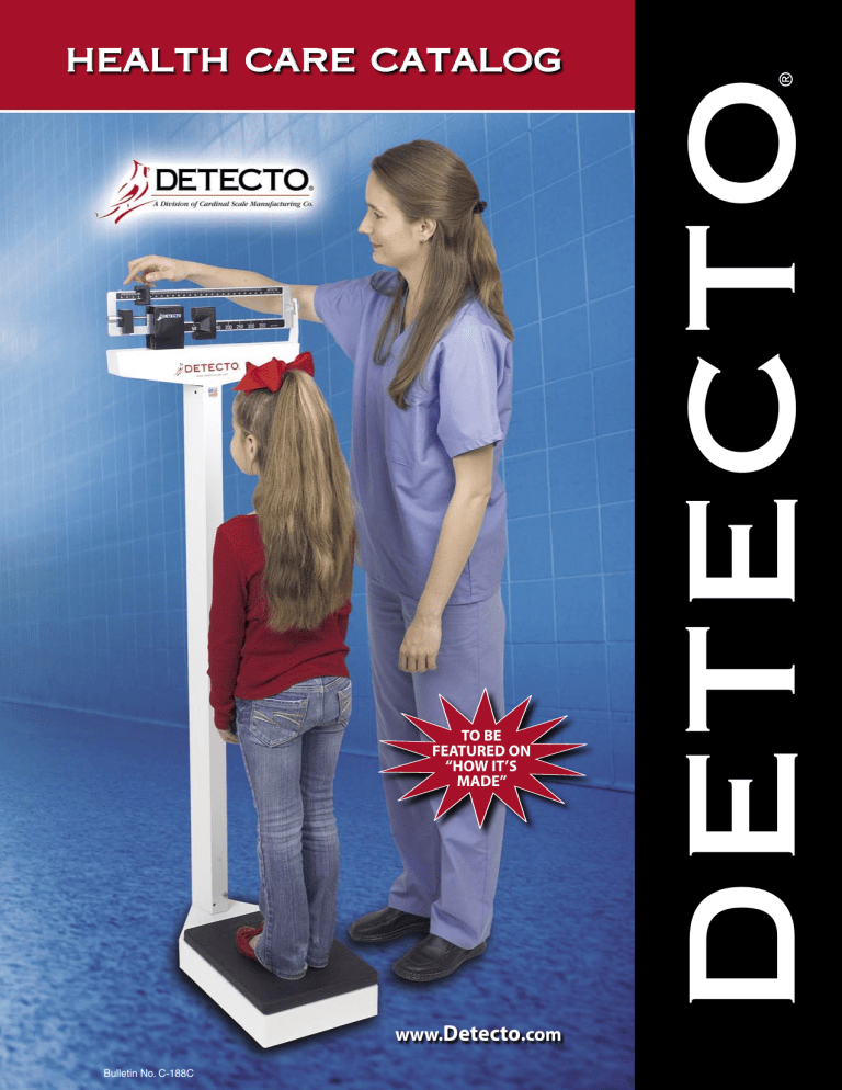 Cardinal Detecto 6856KGEU User manual Cardinal Detecto 6856KGEU User manual