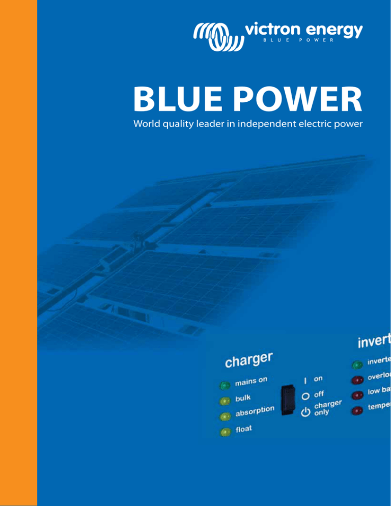 Victron energy 24/30 Specifications Victron energy 24/30 Specifications