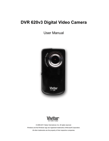 Vivitar DVR-620v3 User manual | Manualzz Vivitar DVR-620v3 User manual | Manualzz