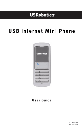 US Robotics USB Internet Mini User guide | Manualzz