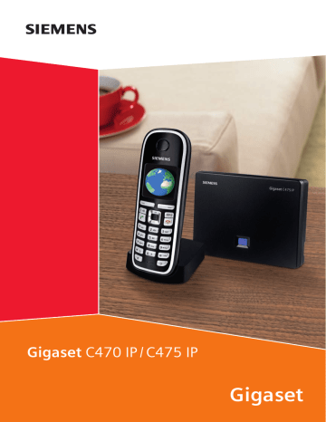 Siemens GIGASET C470 IP User manual Siemens GIGASET C470 IP User manual