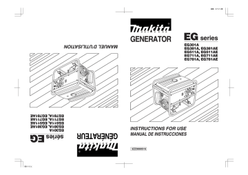 Makita EG781A Specifications Makita EG781A Specifications