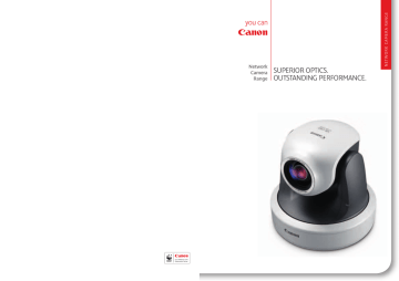 Canon C50Fi - VB Network Camera User manual Canon C50Fi - VB Network Camera User manual