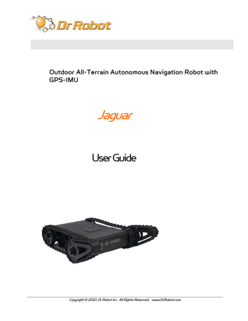 DrRobot Jaguar User guide | Manualzz DrRobot Jaguar User guide | Manualzz
