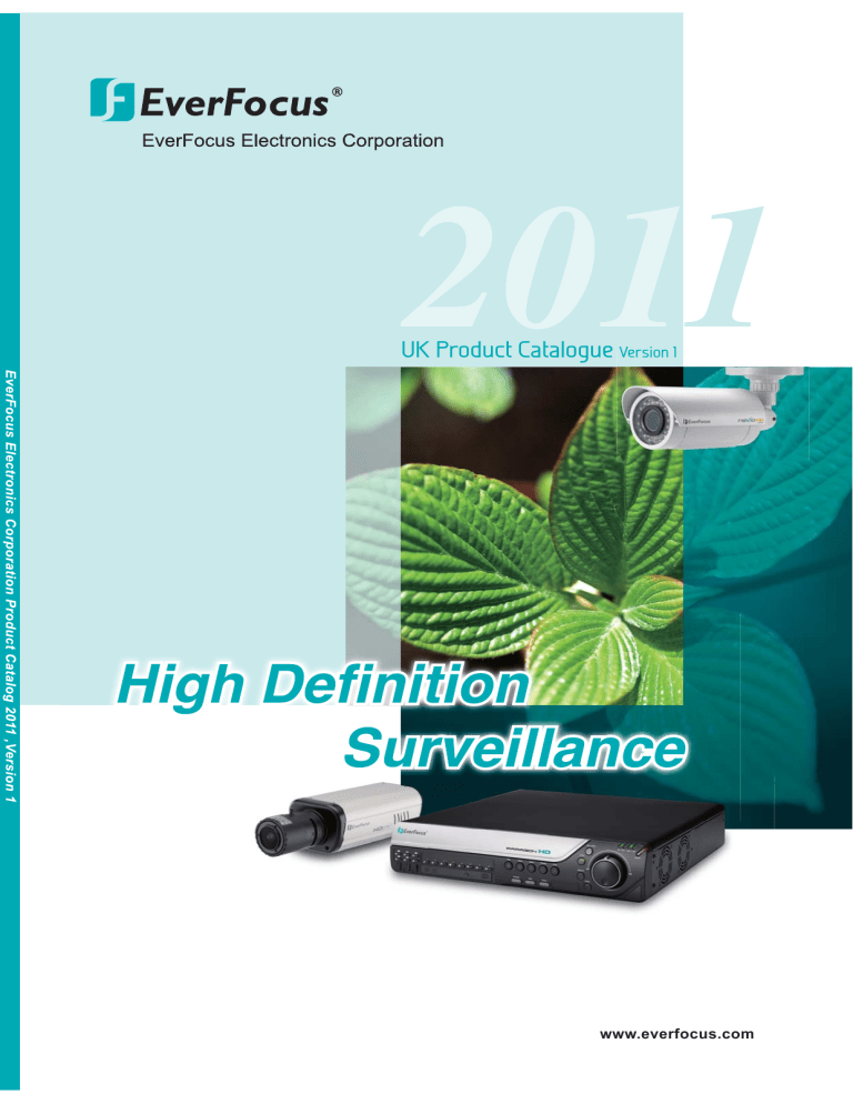 EverFocus PARAGON264x4 series User manual EverFocus PARAGON264x4 series User manual