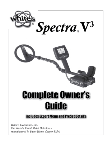 Whites V3 Instruction manual | Manualzz