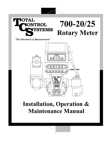 TCS 700-30 Maintenance Manual | Manualzz