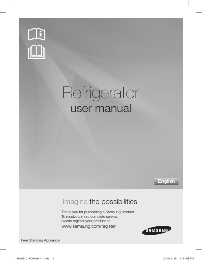 Samsung DA99-01906A User manual Samsung DA99-01906A User manual