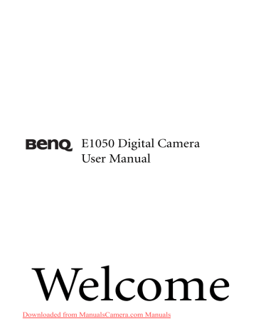 BenQ E1050 User manual | Manualzz