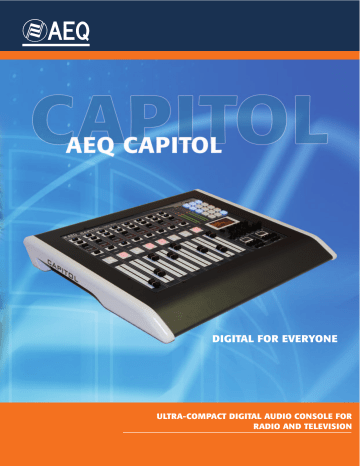 AEQ FORUM User manual AEQ FORUM User manual