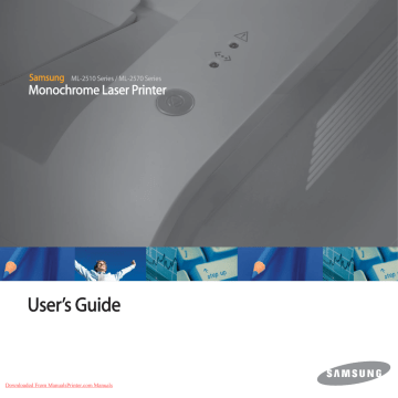 Samsung ML-2571N User`s guide Samsung ML-2571N User`s guide