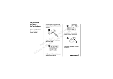 Ericsson T66 Owner Manual | Manualzz Ericsson T66 Owner Manual | Manualzz