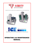 Verity Systems PUMA Specifications