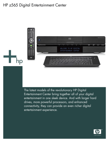 HP z565 User manual HP z565 User manual