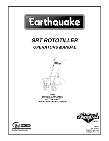 EarthQuake 7055 Specifications | Manualzz