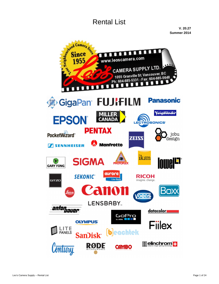 Aurora FS100 User manual Aurora FS100 User manual
