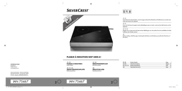 Silvercrest SIKP 2000 A1 Operating instructions Silvercrest SIKP 2000 A1 Operating instructions