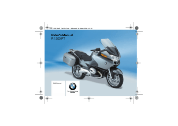 Datasheet | BMW R 1200 RT Technical data | Manualzz