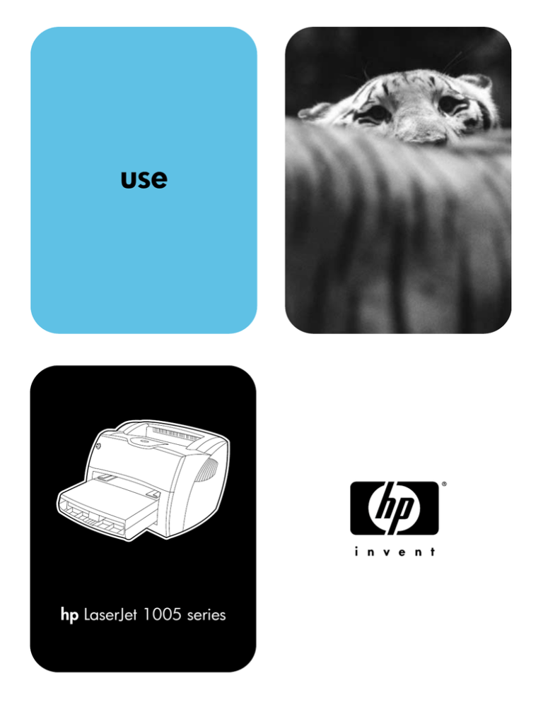 HP 1005 Series User guide HP 1005 Series User guide