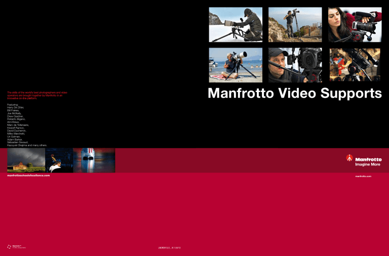 Manfrotto MVH502AH User manual Manfrotto MVH502AH User manual