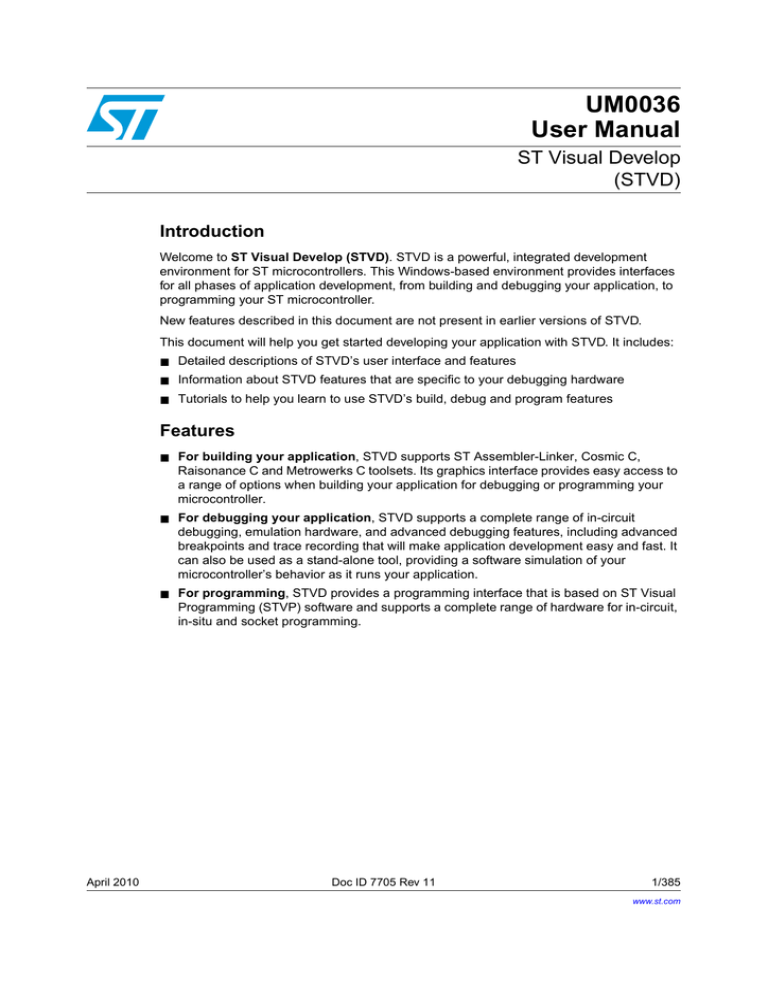 Visual Circuits H-DVP User manual Visual Circuits H-DVP User manual