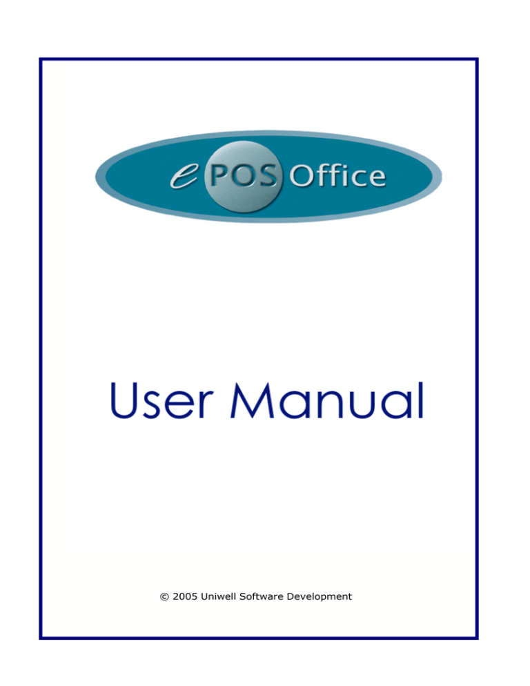 Uniwell SX-330 System information Uniwell SX-330 System information