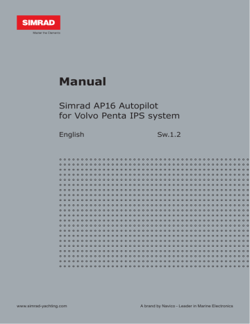 Simrad AP16 Instruction manual | Manualzz Simrad AP16 Instruction manual | Manualzz