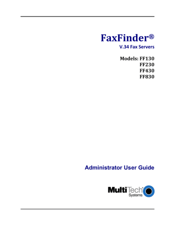 Multitech FF220 User guide | Manualzz