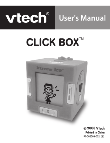 VTech Click Box - Xtreme Power User manual | Manualzz