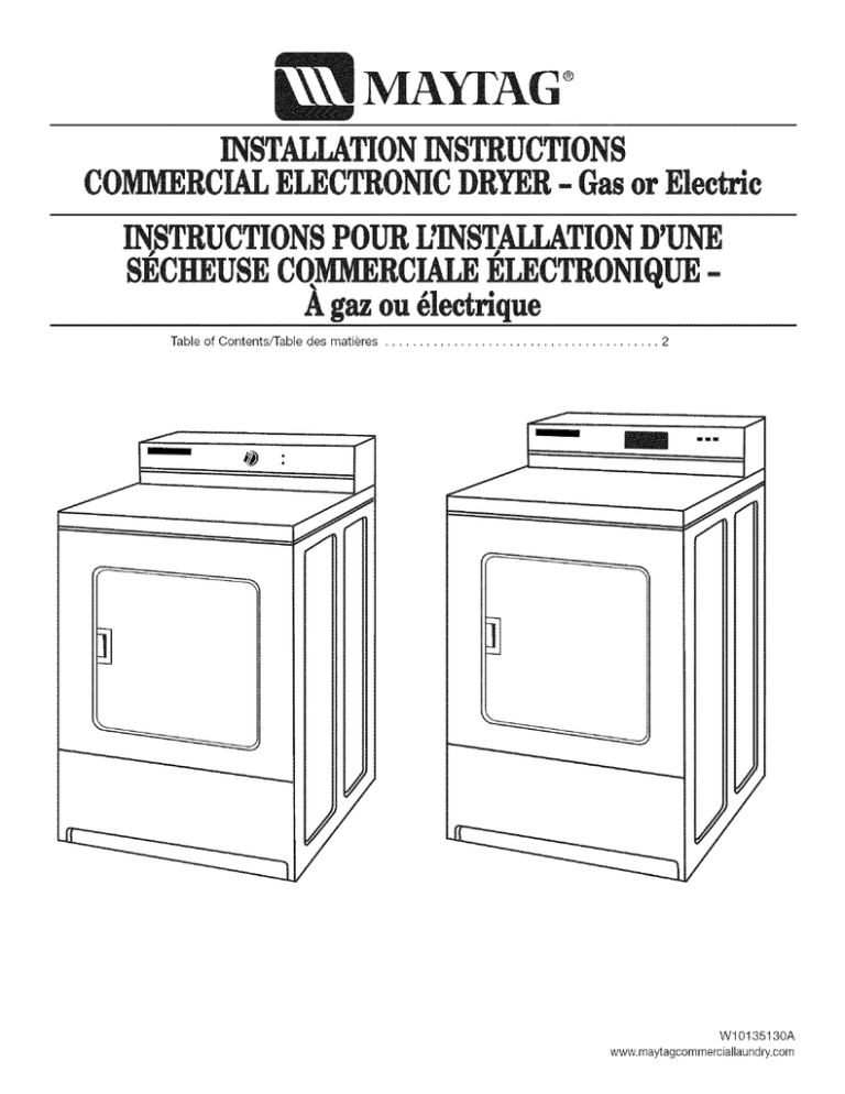 Maytag MDG17MNAWW0 Specifications Maytag MDG17MNAWW0 Specifications