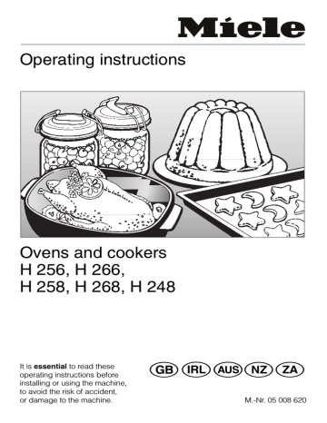 Miele S 248i Operating instructions Miele S 248i Operating instructions