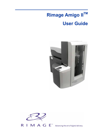 Rimage Amigo II User guide | Manualzz