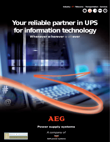 AEG Protect C.R User manual AEG Protect C.R User manual