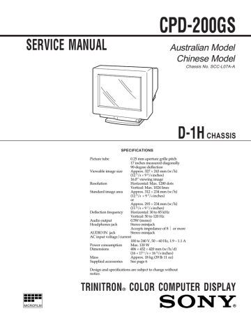 Sharp CP-C405 Service manual Sharp CP-C405 Service manual
