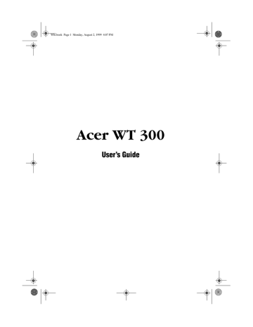 Acer 4150 Laptop User`s guide | Manualzz